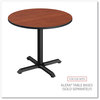A Picture of product ALE-TTRD36CM Alera® Reversible Laminate Table Top Round, 35.5" Diameter, Medium Cherry/Mahogany
