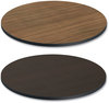 A Picture of product ALE-TTRD36EW Alera® Reversible Laminate Table Top Round, 35.5" Diameter, Espresso/Walnut
