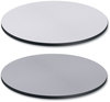 A Picture of product ALE-TTRD36WG Alera® Reversible Laminate Table Top Round, 35.5" Diameter, White/Gray