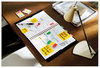 A Picture of product MMM-682ARRRYG Post-it® Flags Arrow 1/2" & 1" Prioritization Page Red/Yellow/Green, 20 Flags/Dispenser, 3 Dispensers/Pack