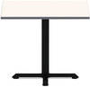 A Picture of product ALE-TTSQ36WG Alera® Reversible Laminate Table Top Square, 35.38w x 35.38d, White/Gray