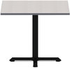 A Picture of product ALE-TTSQ36WG Alera® Reversible Laminate Table Top Square, 35.38w x 35.38d, White/Gray