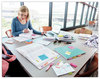 A Picture of product MMM-683VAD1 Post-it® Flags Small Page Flag Value Pack, 0.5 x 1.75, Assorted Colors, 280 48, 1/2" Arrows/Pack