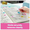 A Picture of product MMM-683VAD1 Post-it® Flags Small Page Flag Value Pack, 0.5 x 1.75, Assorted Colors, 280 48, 1/2" Arrows/Pack