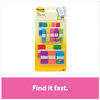 A Picture of product MMM-683XL1 Post-it® Flags 1/2" & 1" Flag Value Pack 0.5" and Page Nine Assorted Colors, 320/Pack