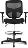 A Picture of product HON-VL539MM10 HON® Prominent™ High-Back Task Stool Supports Up to 250 lb, 21" 28.1" Seat Height, Black