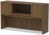 A Picture of product ALE-VA286015WA Alera® Valencia™ Series Hutch with Doors, 4 Compartments, 58.88w x 15d 35.38h, Modern Walnut