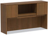 A Picture of product ALE-VA286015WA Alera® Valencia™ Series Hutch with Doors, 4 Compartments, 58.88w x 15d 35.38h, Modern Walnut