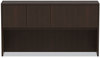 A Picture of product ALE-VA286615ES Alera® Valencia™ Series Hutch with Doors, 4 Compartments, 64.75w x 15d 35.38h, Espresso