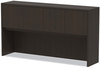 A Picture of product ALE-VA286615ES Alera® Valencia™ Series Hutch with Doors, 4 Compartments, 64.75w x 15d 35.38h, Espresso