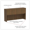 A Picture of product ALE-VA286615WA Alera® Valencia™ Series Hutch with Doors, 4 Compartments, 64.75w x 15d 35.38h, Modern Walnut