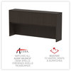 A Picture of product ALE-VA287215ES Alera® Valencia™ Series Hutch with Doors, 4 Compartments, 70.63w x 15d 35.38h, Espresso
