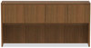 A Picture of product ALE-VA287215WA Alera® Valencia™ Series Hutch with Doors, 4 Compartments, 70.63w x 15d 35.38h, Modern Walnut