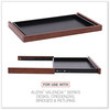 A Picture of product ALE-VA312414MC Alera® Valencia™ Series Center Drawer Laminate, 24.5w x 15d 2h, Medium Cherry