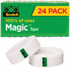A Picture of product MMM-810K24 Scotch® Magic™ Tape Value Pack 1" Core, 0.75" x 83.33 ft, Clear, 24/Pack