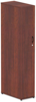 Alera® Valencia™ Series Wardrobe 11.88w x 22.78d 65h, Medium Cherry