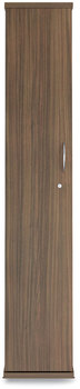 Alera® Valencia™ Series Wardrobe 11.88w x 22.78d 65h, Modern Walnut