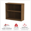 A Picture of product ALE-VA633032WA Alera® Valencia™ Series Bookcase Bookcase,Two-Shelf, 31.75w x 14d 29.5h, Modern Walnut