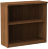 A Picture of product ALE-VA633032WA Alera® Valencia™ Series Bookcase Bookcase,Two-Shelf, 31.75w x 14d 29.5h, Modern Walnut