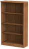A Picture of product ALE-VA635632WA Alera® Valencia™ Series Bookcase Four-Shelf, 31.75w x 14d 54.88h, Modern Walnut