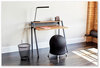 A Picture of product SAF-1001BL Safco® Vamp™ Lighting Multi-pivot Neck, 16.75" High, Black, Ships in 1-3 Business Days