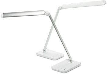 Safco® Vamp™ Lighting 5w x 16d 16.75h, Silver