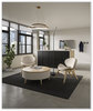 A Picture of product SAF-1017BL Safco® Resi® LED Floor Lamp Gooseneck, 60" Tall, Black, Ships in 1-3 Business Days