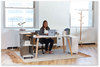 A Picture of product SAF-1017WH Safco® Resi® LED Floor Lamp Gooseneck, 60" Tall, White, Ships in 1-3 Business Days