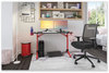 A Picture of product SAF-1017WH Safco® Resi® LED Floor Lamp Gooseneck, 60" Tall, White, Ships in 1-3 Business Days