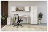 A Picture of product SAF-1018BL Safco® Resi® LED Desk Lamp Gooseneck, 18.5' High, Black, Ships in 1-3 Business Days