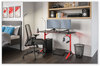 A Picture of product SAF-1018BL Safco® Resi® LED Desk Lamp Gooseneck, 18.5' High, Black, Ships in 1-3 Business Days