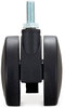 A Picture of product SAF-1211BL Safco® Hard Floor Casters for AlphaBetter® Desks 2.5" Wheel, Black, 4/Set