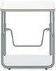 A Picture of product SAF-1221DE Safco® AlphaBetter® 2.0 Height-Adjustable Student Desk with Pendulum Bar Height-Adjust 27.75 x 19.75 22 to 30, Dry Erase, Ships in 1-3 Business Days