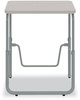 A Picture of product SAF-1221GR Safco® AlphaBetter® 2.0 Height-Adjustable Student Desk with Pendulum Bar Height-Adjust w/Pendulum 27.75 x 19.75 22 to 30, Pebble Gray, Ships in 1-3 Business Days