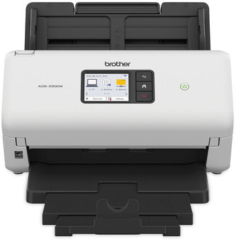 Brother ADS-3300W High-Speed Desktop Scanner 600 dpi Optical Resolution, 60-sheet ADF