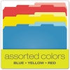 A Picture of product PFX-10772 Pendaflex® Divide It Up™ File Folder 1/2-Cut Tabs: Assorted, Letter Size, 0.75" Expansion, Colors, 24/Pack