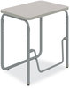 A Picture of product SAF-1223DE Safco® AlphaBetter® 2.0 Height-Adjustable Student Desk with Pendulum Bar Height-Adjust 27.75 x 19.75 29 to 43, Dry Erase, Ships in 1-3 Business Days