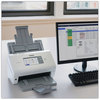 A Picture of product BRT-ADS4900W Brother ADS-4900W Professional Desktop Scanner 600 dpi Optical Resolution, 100-Sheet Auto Document Feeder