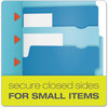 A Picture of product PFX-10773 Pendaflex® Divide It Up™ File Folder 1/2-Cut Tabs: Assorted, Letter Size, 0.75" Expansion, Colors, 12/Pack