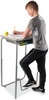 A Picture of product SAF-1224DE Safco® AlphaBetter® 2.0 Height-Adjustable Student Desk with Pendulum Bar Height-Adjust 27.75 x 19.75 29 to 43, Dry Erase, Ships in 1-3 Business Days