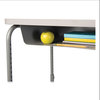 A Picture of product SAF-1224DE Safco® AlphaBetter® 2.0 Height-Adjustable Student Desk with Pendulum Bar Height-Adjust 27.75 x 19.75 29 to 43, Dry Erase, Ships in 1-3 Business Days