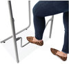 A Picture of product SAF-1224DE Safco® AlphaBetter® 2.0 Height-Adjustable Student Desk with Pendulum Bar Height-Adjust 27.75 x 19.75 29 to 43, Dry Erase, Ships in 1-3 Business Days