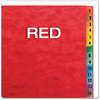 A Picture of product PFX-11014 Pendaflex® Expanding Desk File 31 Dividers, Date Index, Letter Size, Red Cover