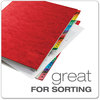A Picture of product PFX-11014 Pendaflex® Expanding Desk File 31 Dividers, Date Index, Letter Size, Red Cover