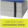 A Picture of product PFX-11015 Pendaflex® Expanding Desk File 23 Dividers, Alpha Index, Letter Size, Blue Cover