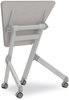 A Picture of product SAF-1226GR Safco® Learn Nesting Trapezoid Desk 32.83" x 22.25" to 29.5", Gray, Ships in 1-3 Business Days