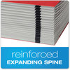A Picture of product PFX-11017 Pendaflex® Expanding Desk File 23 Dividers, Alpha Index, Letter Size, Red Cover