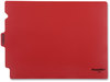 A Picture of product PFX-13541 Pendaflex® Colored Poly Out Guides with Center Tab 1/3-Cut End 8.5 x 11, Red, 50/Box