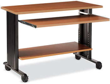 Safco® Muv™ Standing Desk 35.5" x 22" 30.5", Cherry, Ships in 1-3 Business Days