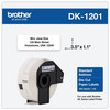 A Picture of product BRT-DK1201 Brother Pre-Sized Die-Cut Label Rolls Address Labels, 1.1" x 3.5", White, 400 Labels/Roll